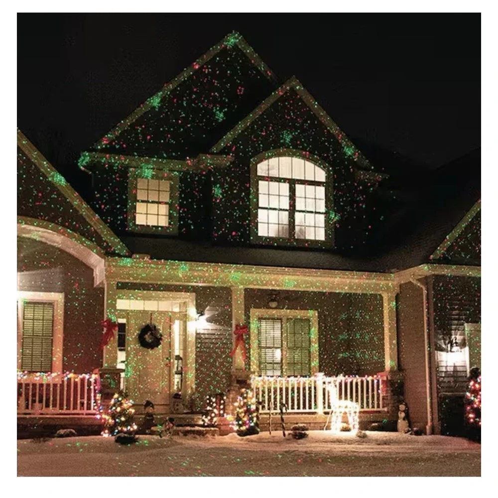 Star Shower Ultra 9 Outdoor Holiday Laser Light Show AS SEEN ON TV‎ 9 Modes NEW